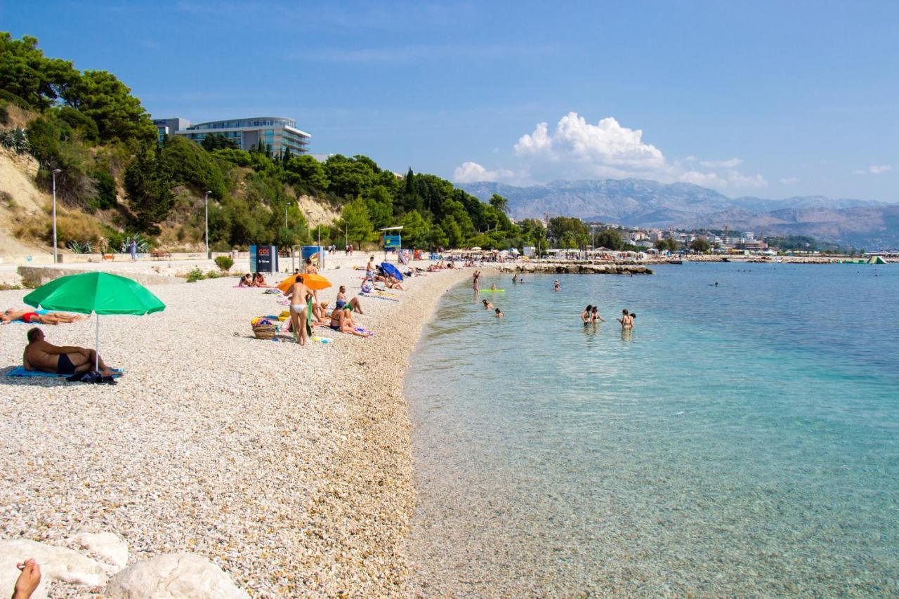 Apartamento Sky Di Mare - Free Private Garage Split Exterior foto